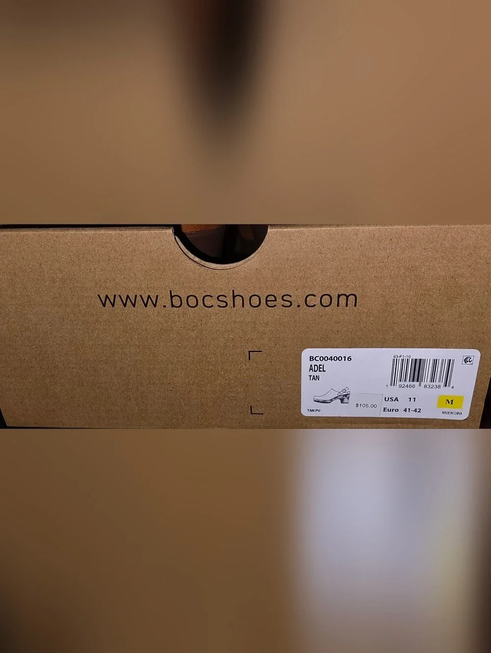 b.o.c Born Concept Adel Clog Tan Sz 11 - Picture 2 of 14